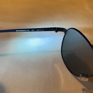SPERRY BILLINGSGATE POLARIZED 58 13 135 matte navy metal aviator, UNISEX. Sperry | Accessories | Sperry Billingsgate Polarized 58 3  main image 2